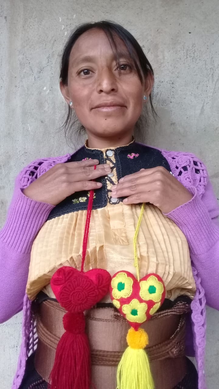 Pink Embroidered Cotton Shawl in a Solid Caramel Hue - Empress's Pink Spirit