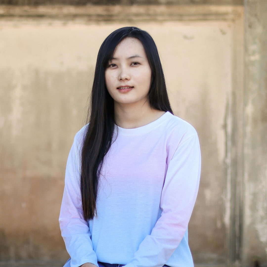 Indigo Blue Batik Cotton Square Motif Drawstring Backpack - Indigo Maze