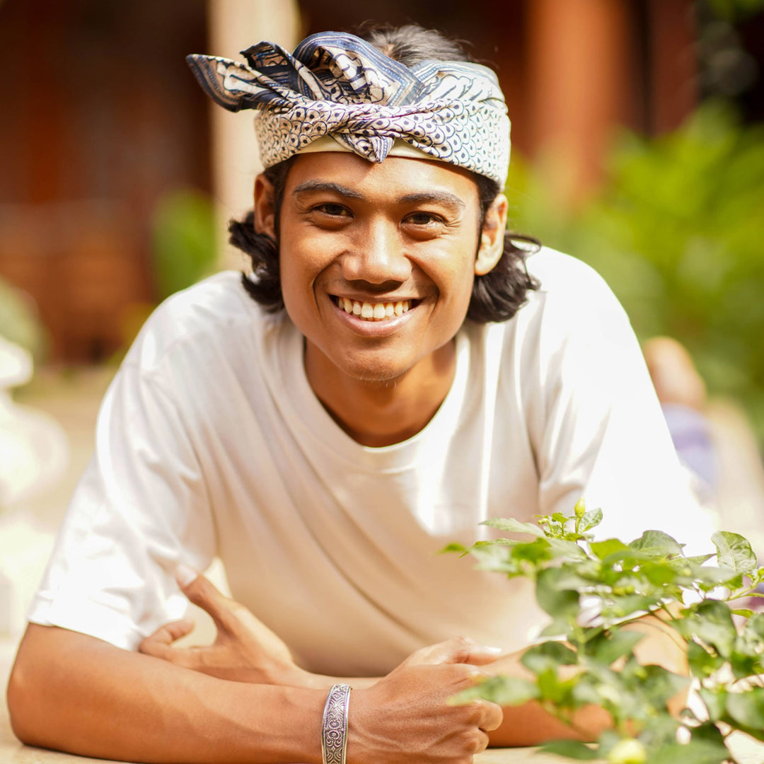 Sterling Silver Swinging Blue Topaz Stones Dangle Earrings - Swinging Moon