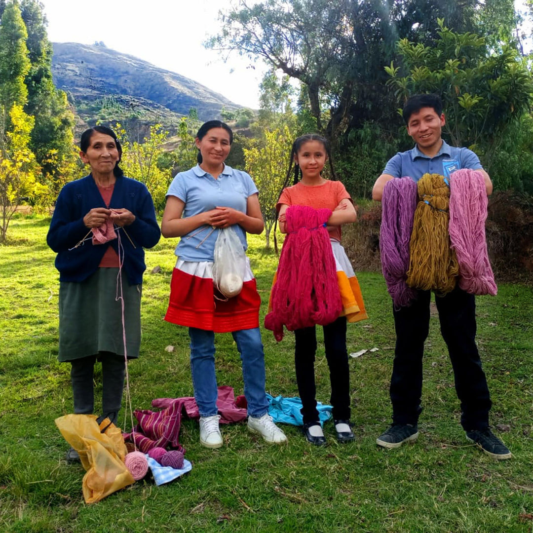 Wool Ornaments from Peru (Set of 6) - Winter Warmers