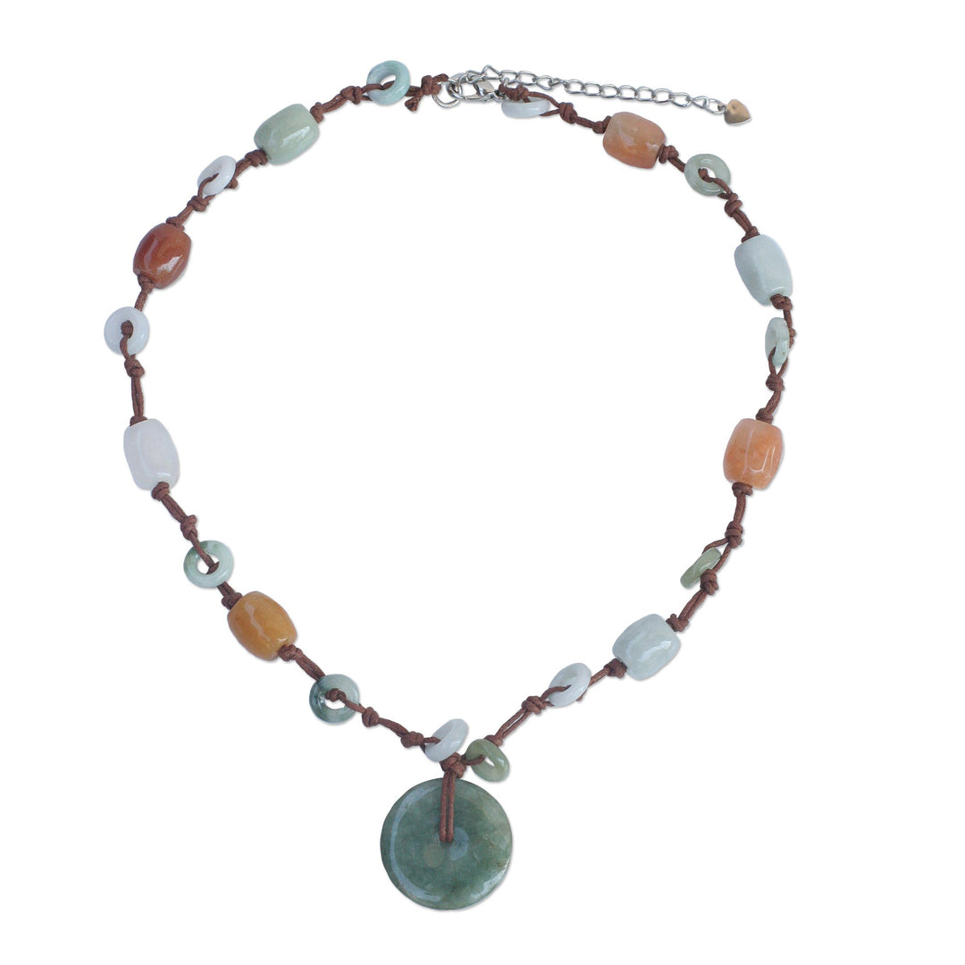 Handcrafted Jade Beaded Necklace - Ultimate Harmony