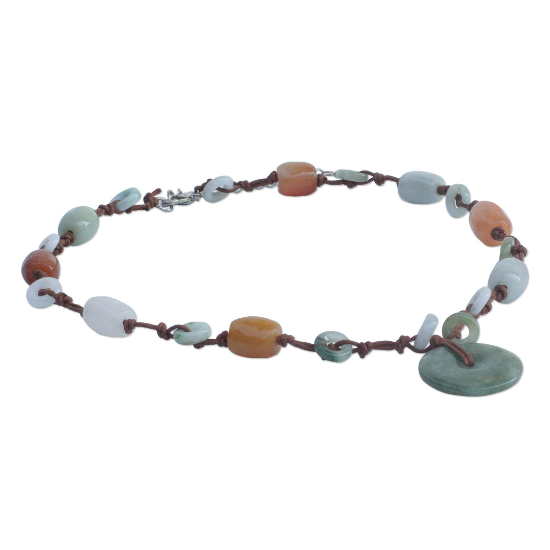Handcrafted Jade Beaded Necklace - Ultimate Harmony