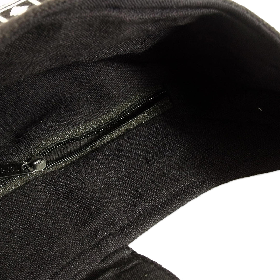 Embroidered Cotton Shoulder Bag  - Diamond Light