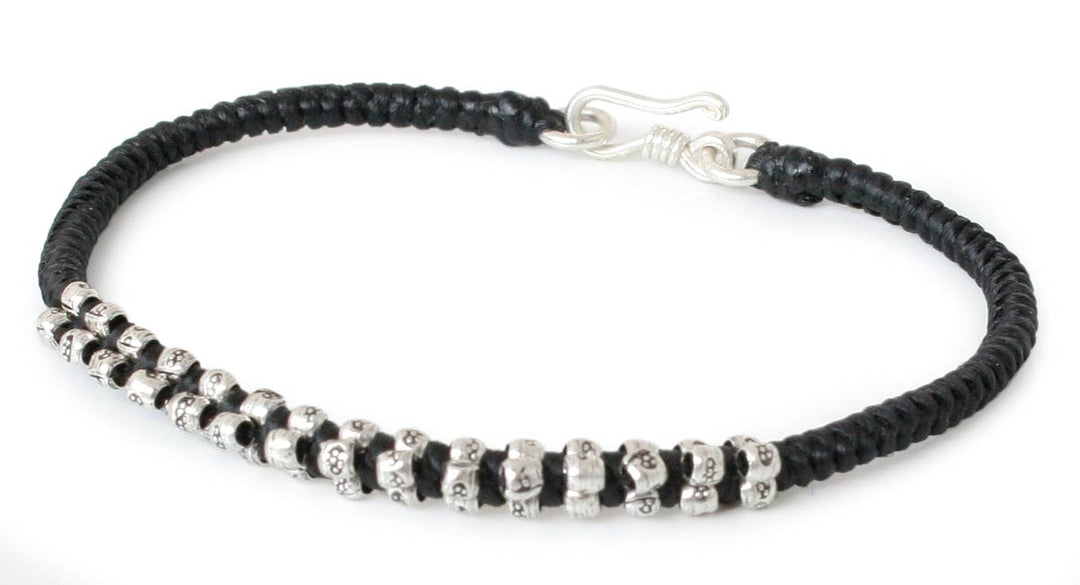 Silver Flower Bracelet - Hill Tribe Grace