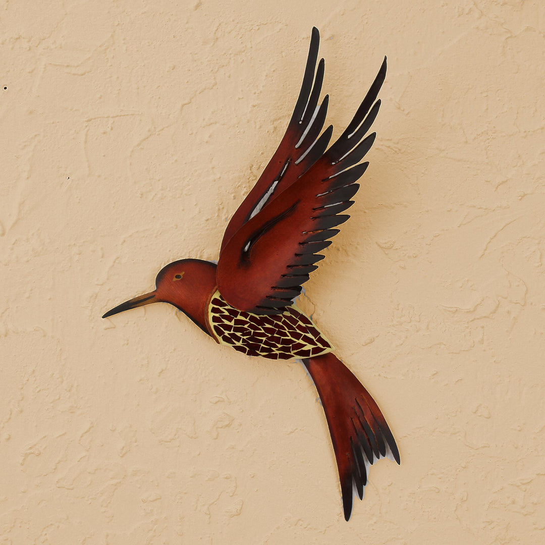 Ruby Breasted Hummingbird