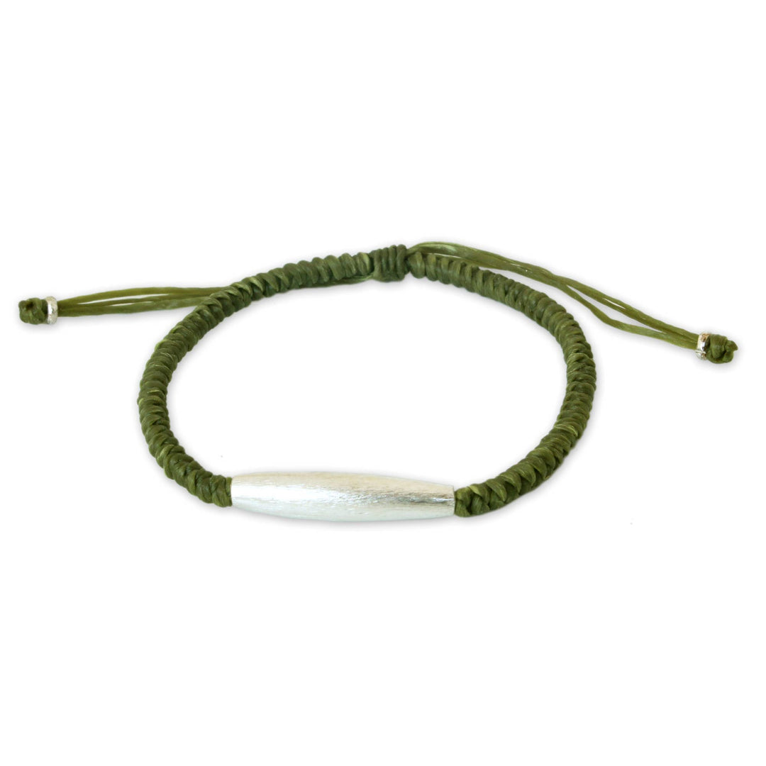 Hill Tribe Silver Braided Bracelet - Peaceful Jungle