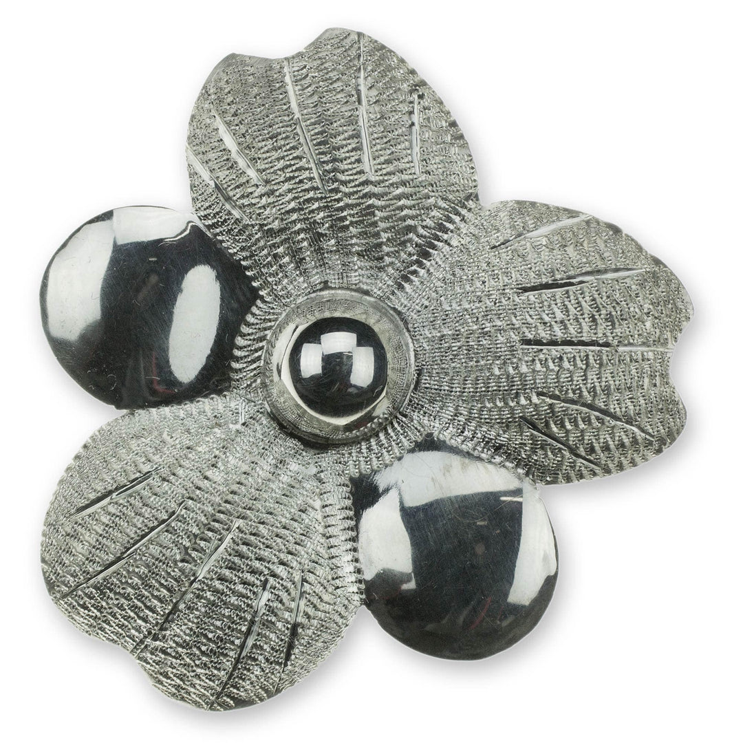 Sterling silver flower choker - Solola Bouquet