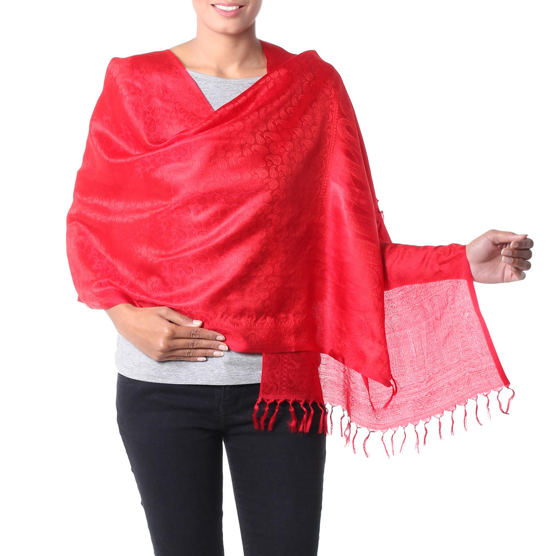 Woman in Red