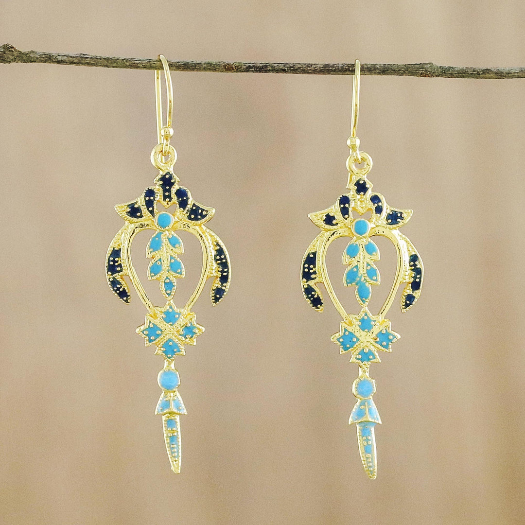 Proud Beauty in Blue