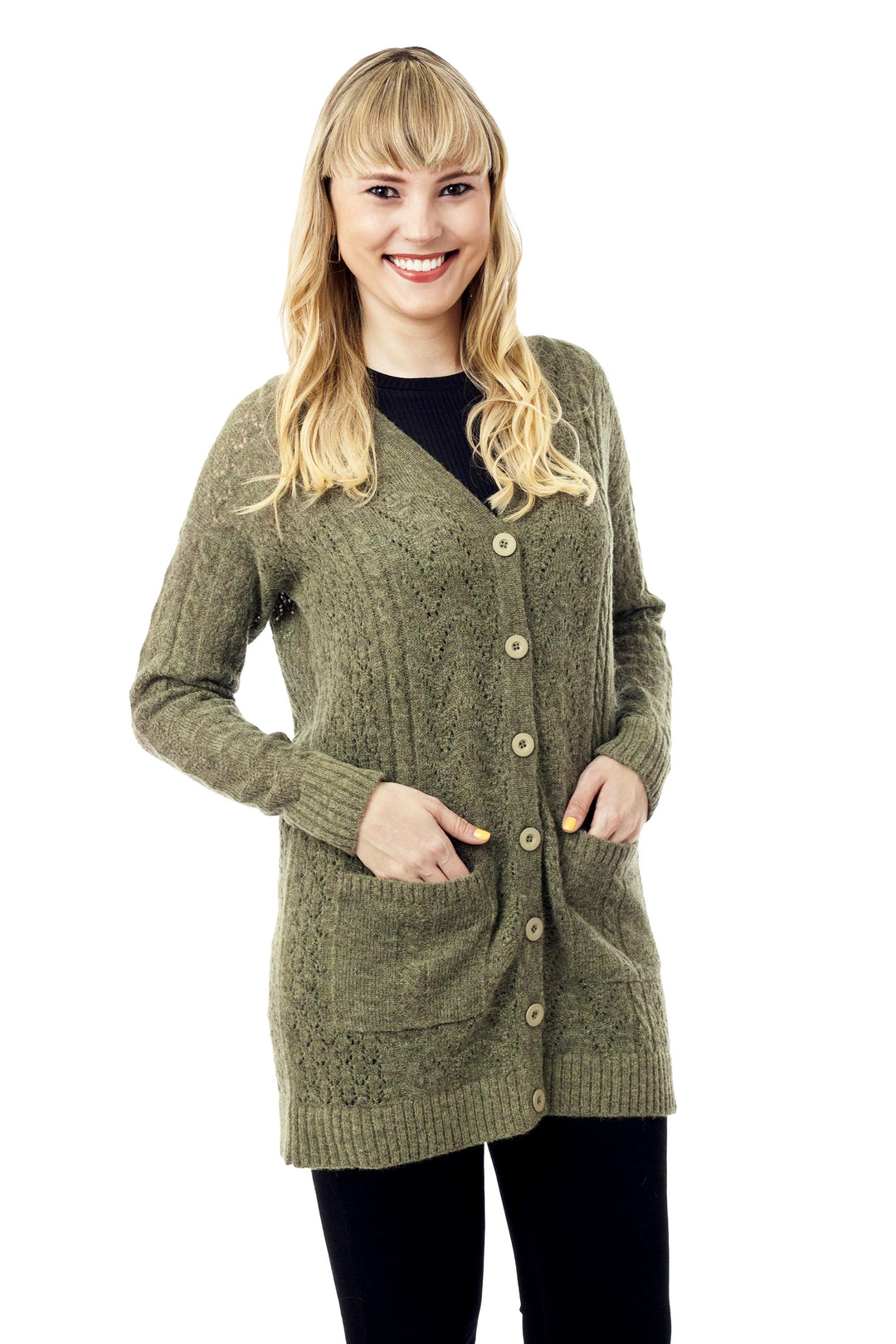 Comfortable Charm in Olive