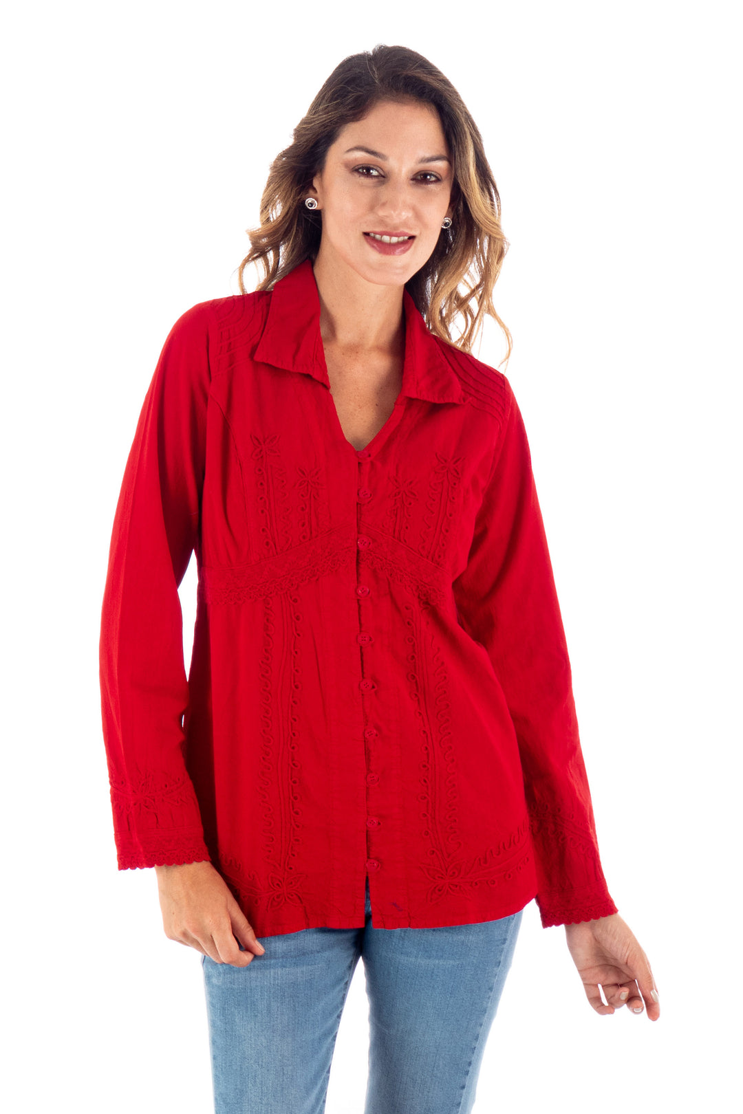 Lily of the Incas in Red