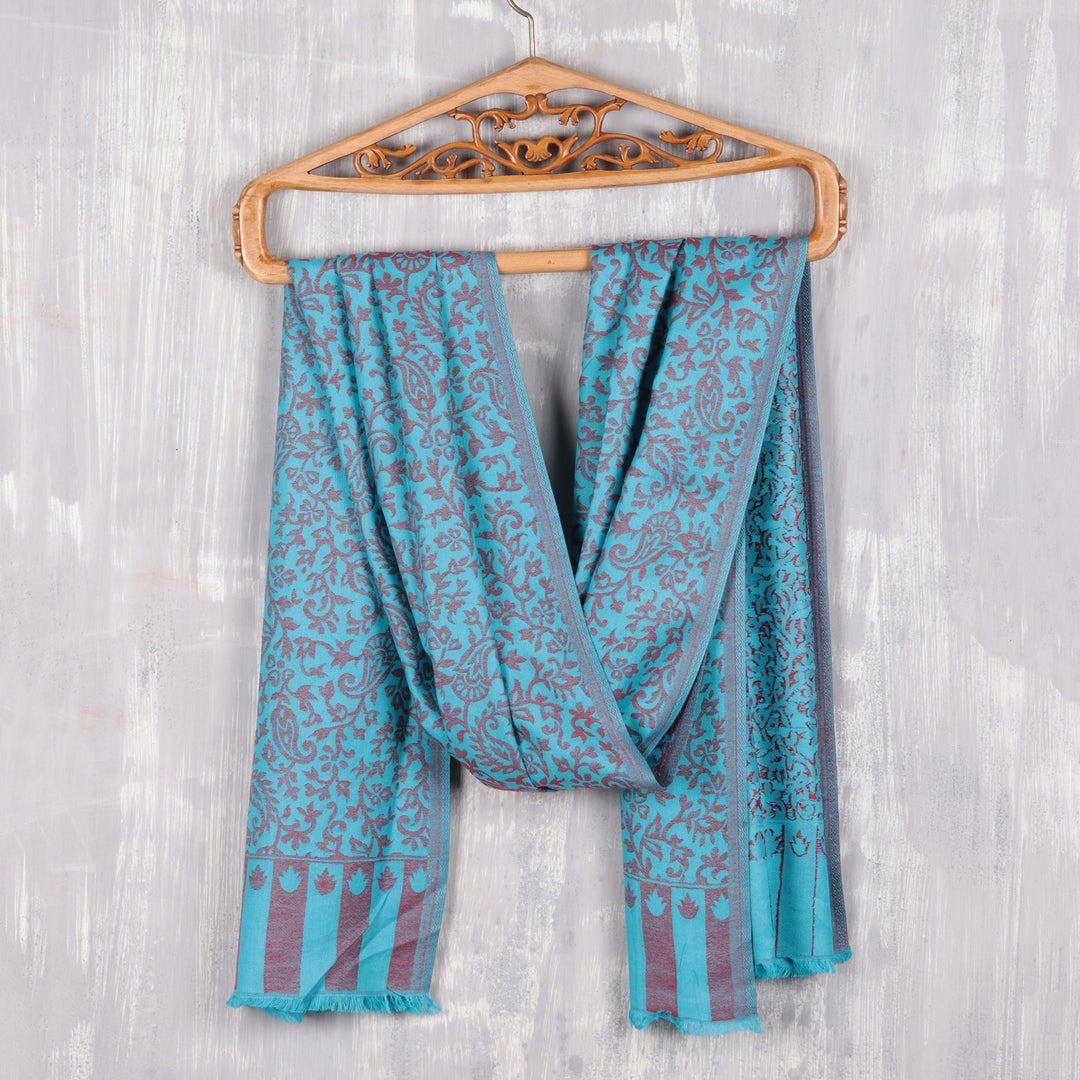 Paisley Fanfare in Cardinal