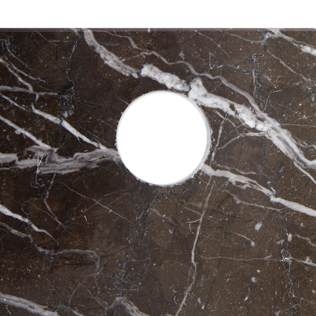 Black Marble Chopping or Cheese Board from Mexico - Mesa in Black