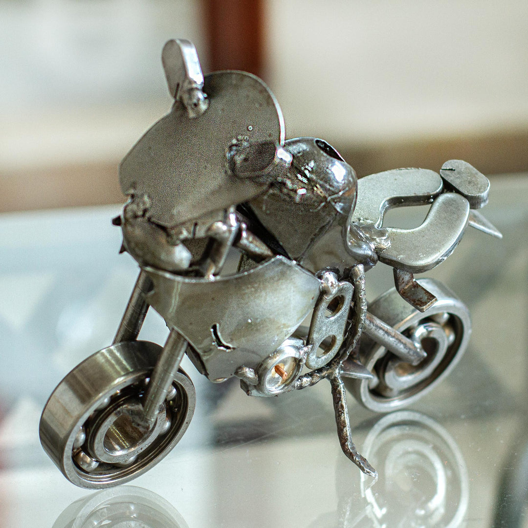 Rustic Motocross Bike