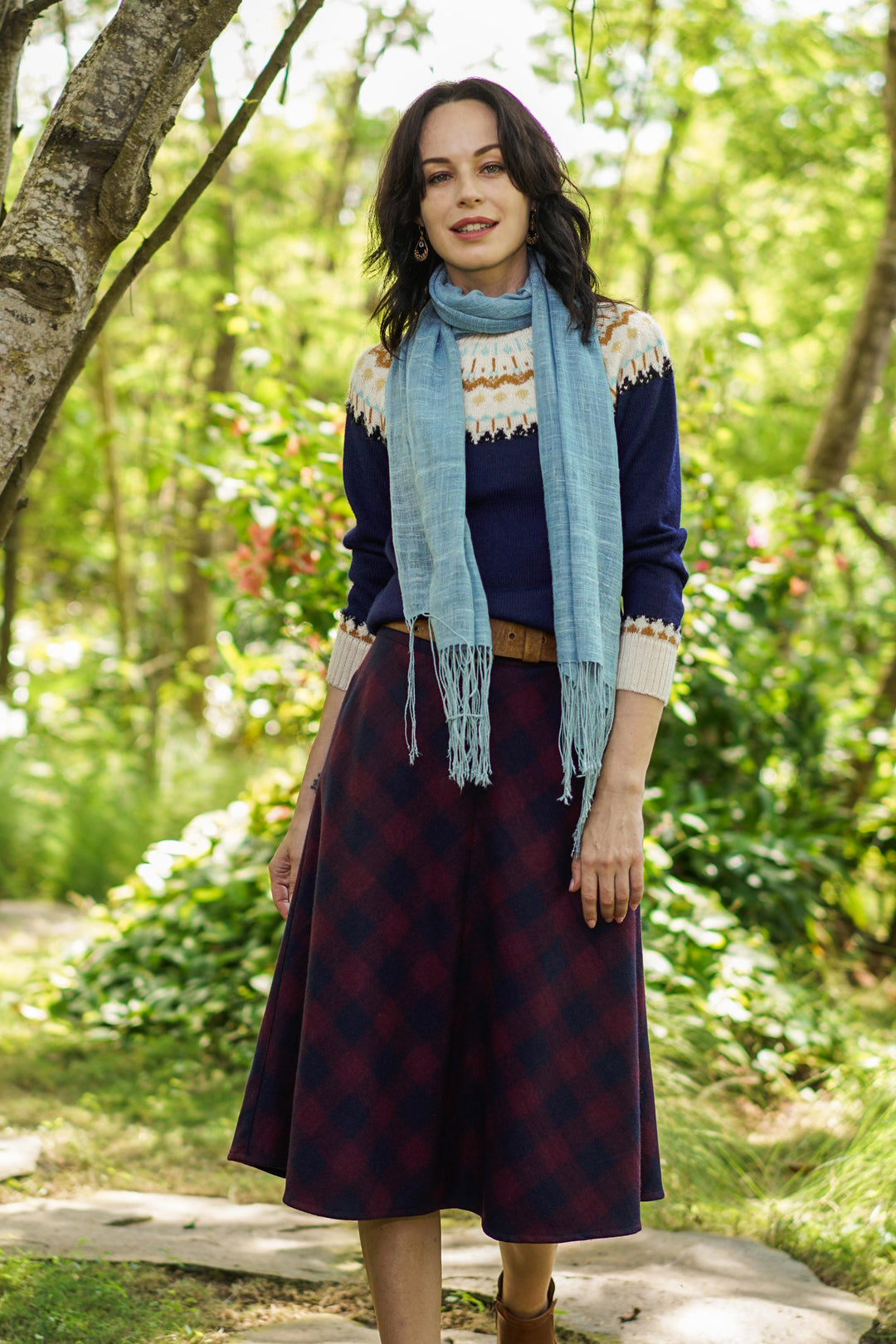 Jaipur Chic in Plaid