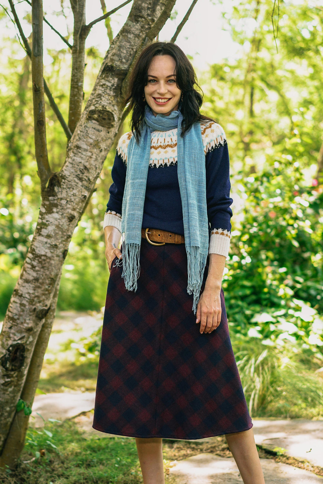 Jaipur Chic in Plaid