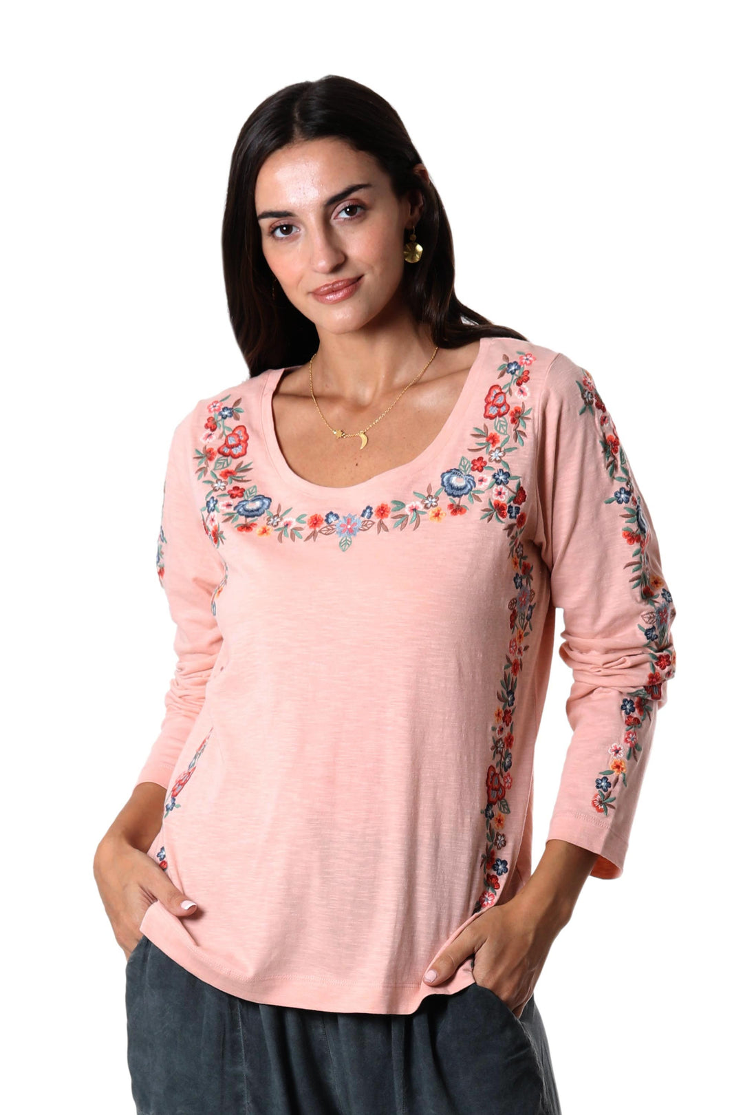 Floral Ode in Petal Pink