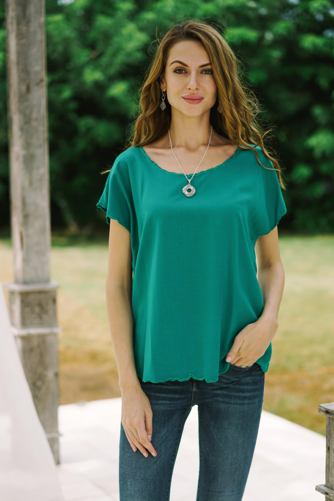 Timeless Tee in Green