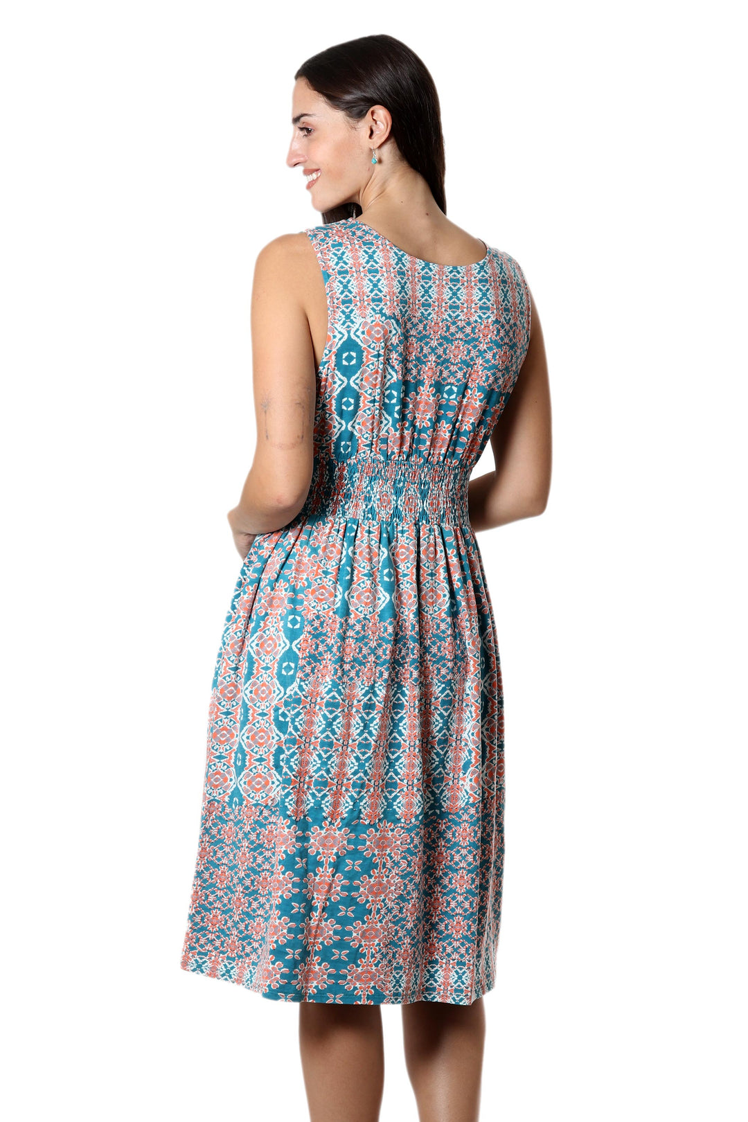 Meena Bazaar in Teal
