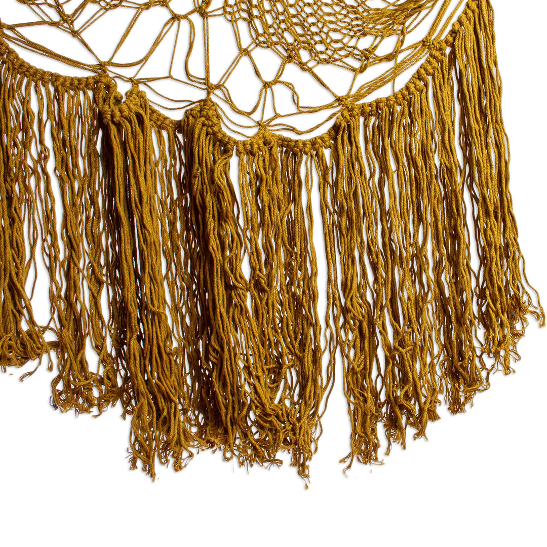 Hand Woven Cotton Rope Mayan Hammock Swing from Mexico - Sweet Siesta