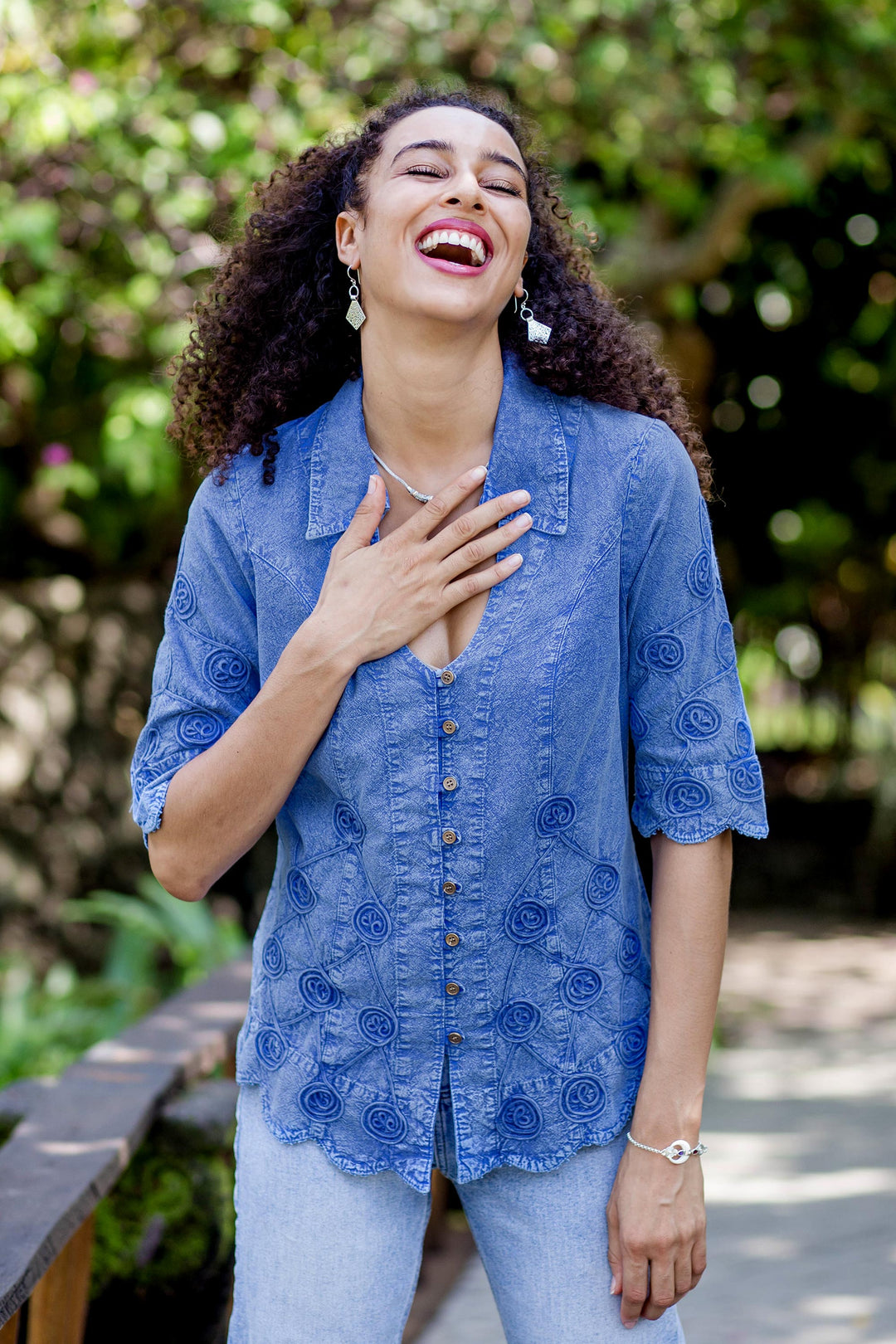 Purely Feminine in Blue