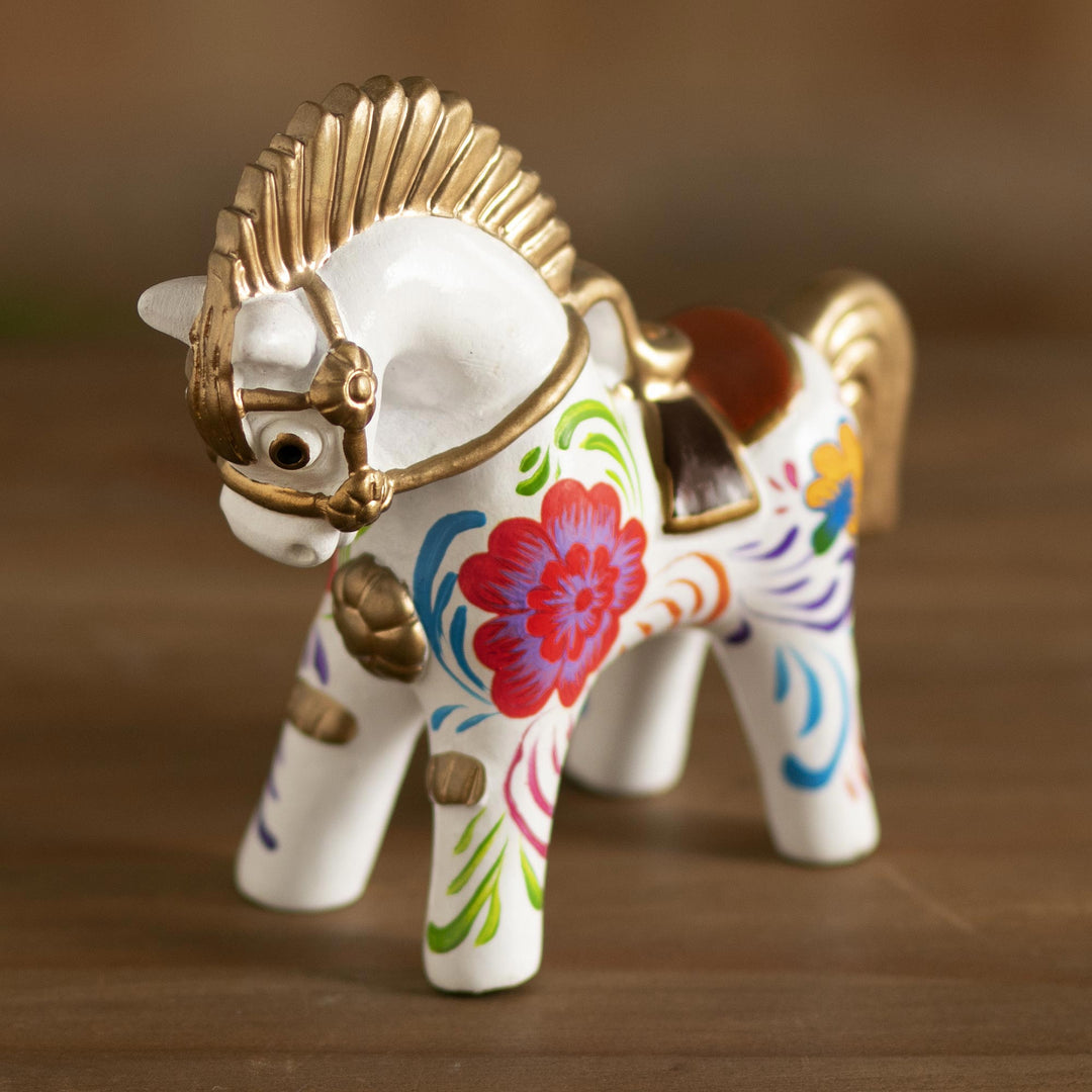 White Pucara Horse