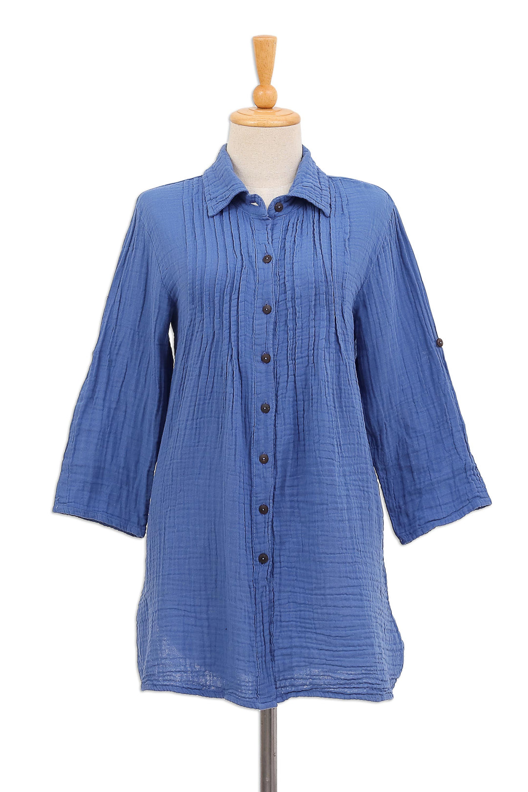 Periwinkle Pintucks