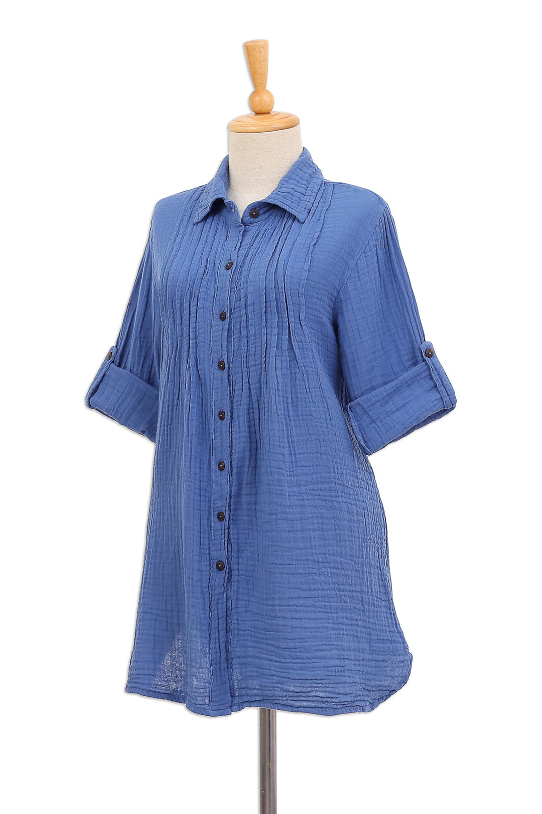 Periwinkle Pintucks
