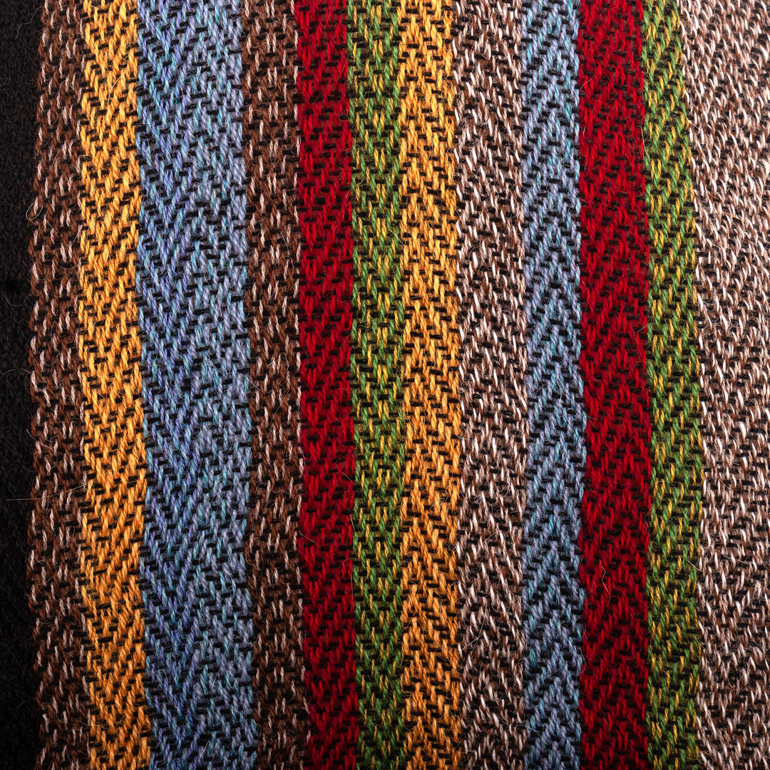 Unisex Striped Alpaca Scarf - Tarma Trek