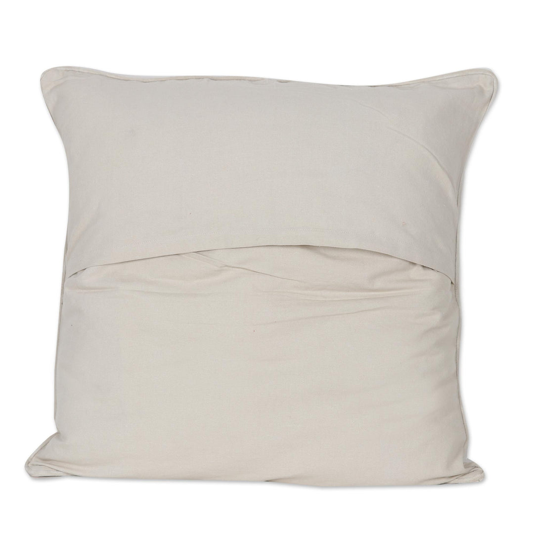 Faux Velvet Ivory Cushion Covers (Pair) - First Snow