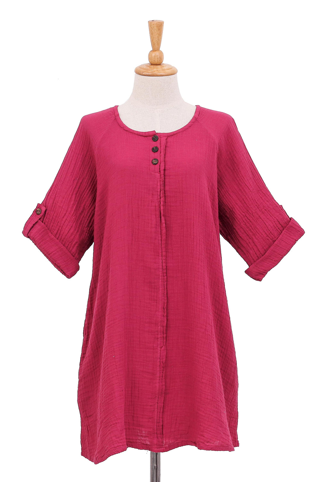Fresh Breeze in Raspberry