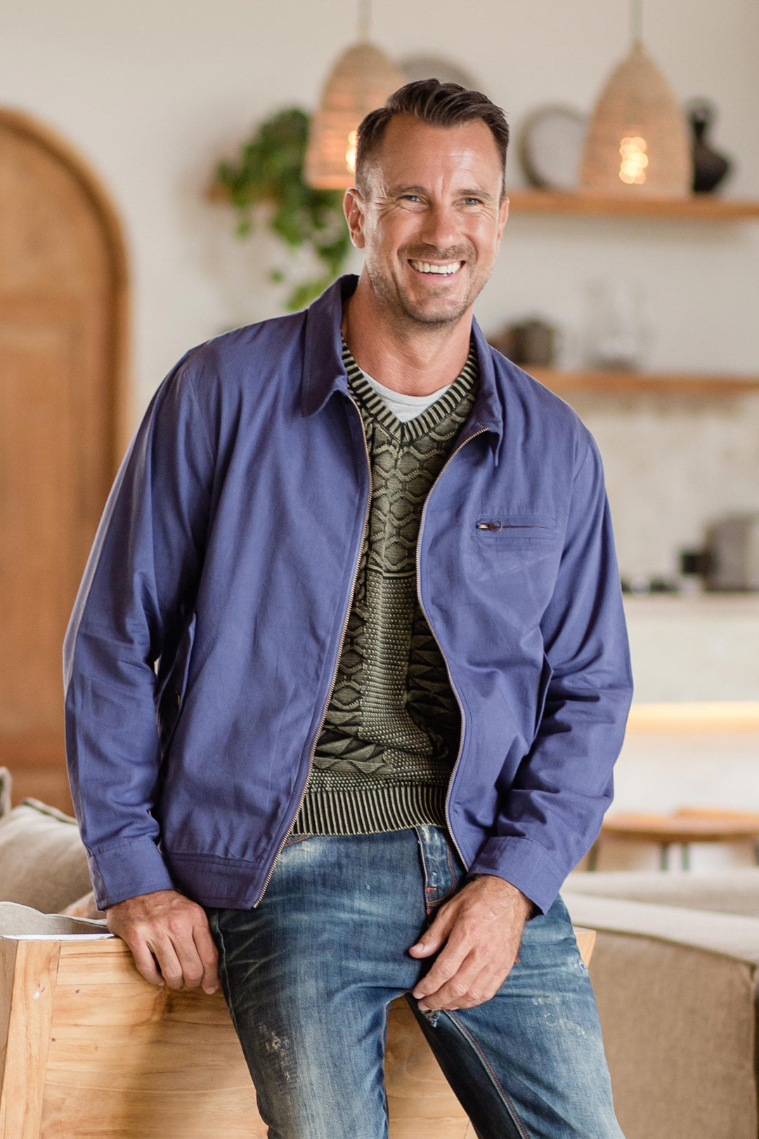 Breezy Day in Indigo