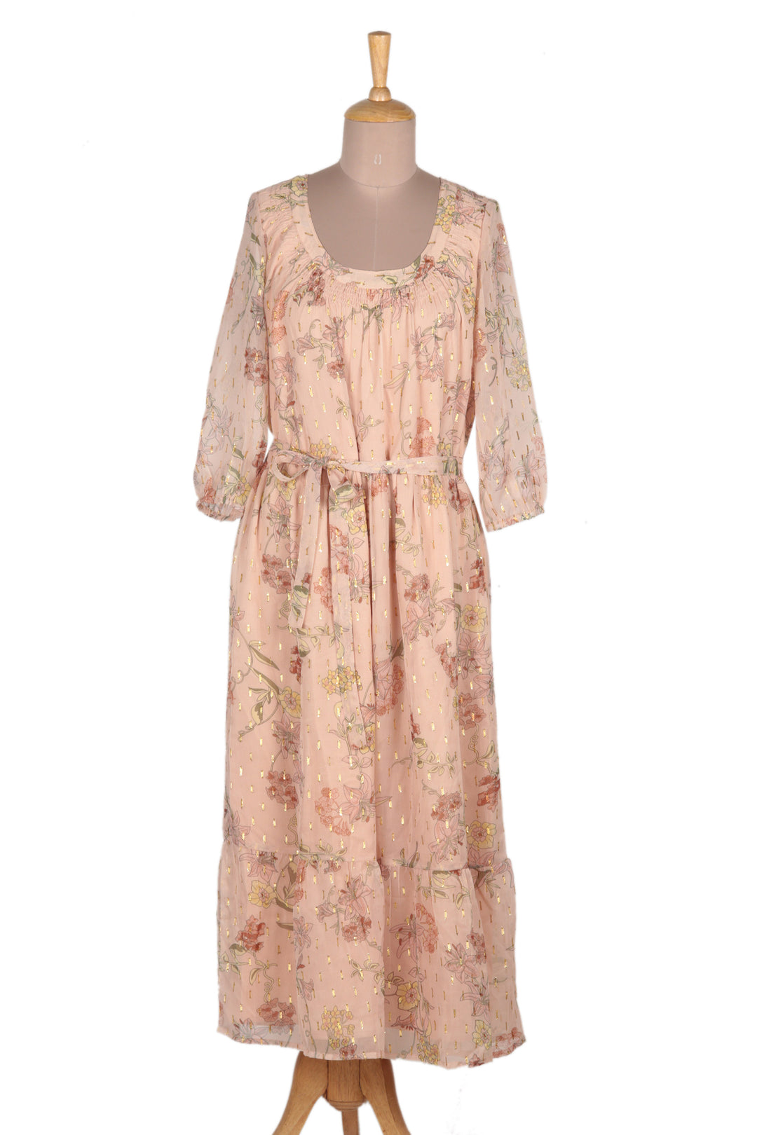 Romantic Revival in Pale Peach