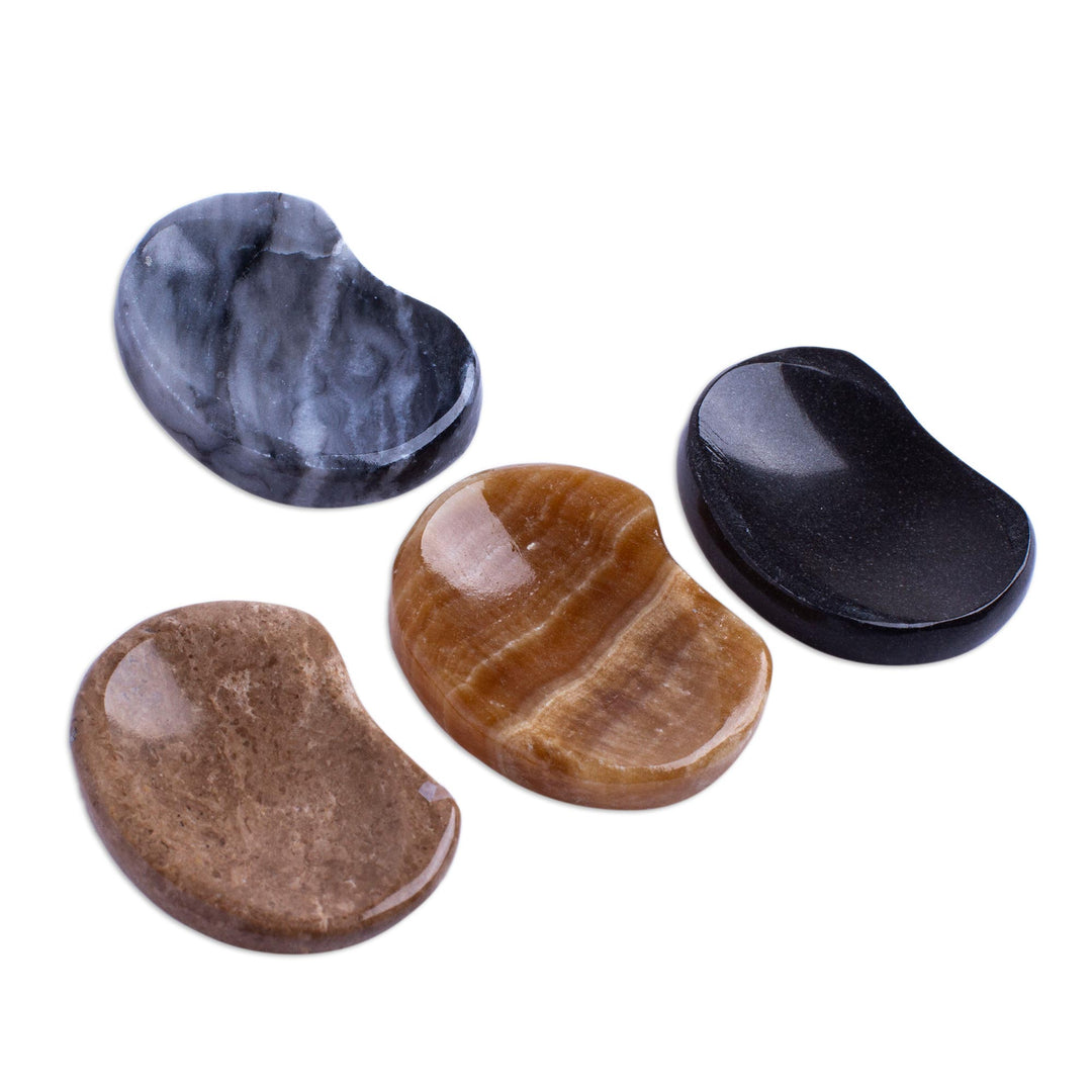 Handcrafted Stress Relief Stones (Pair) - Growth Amulet