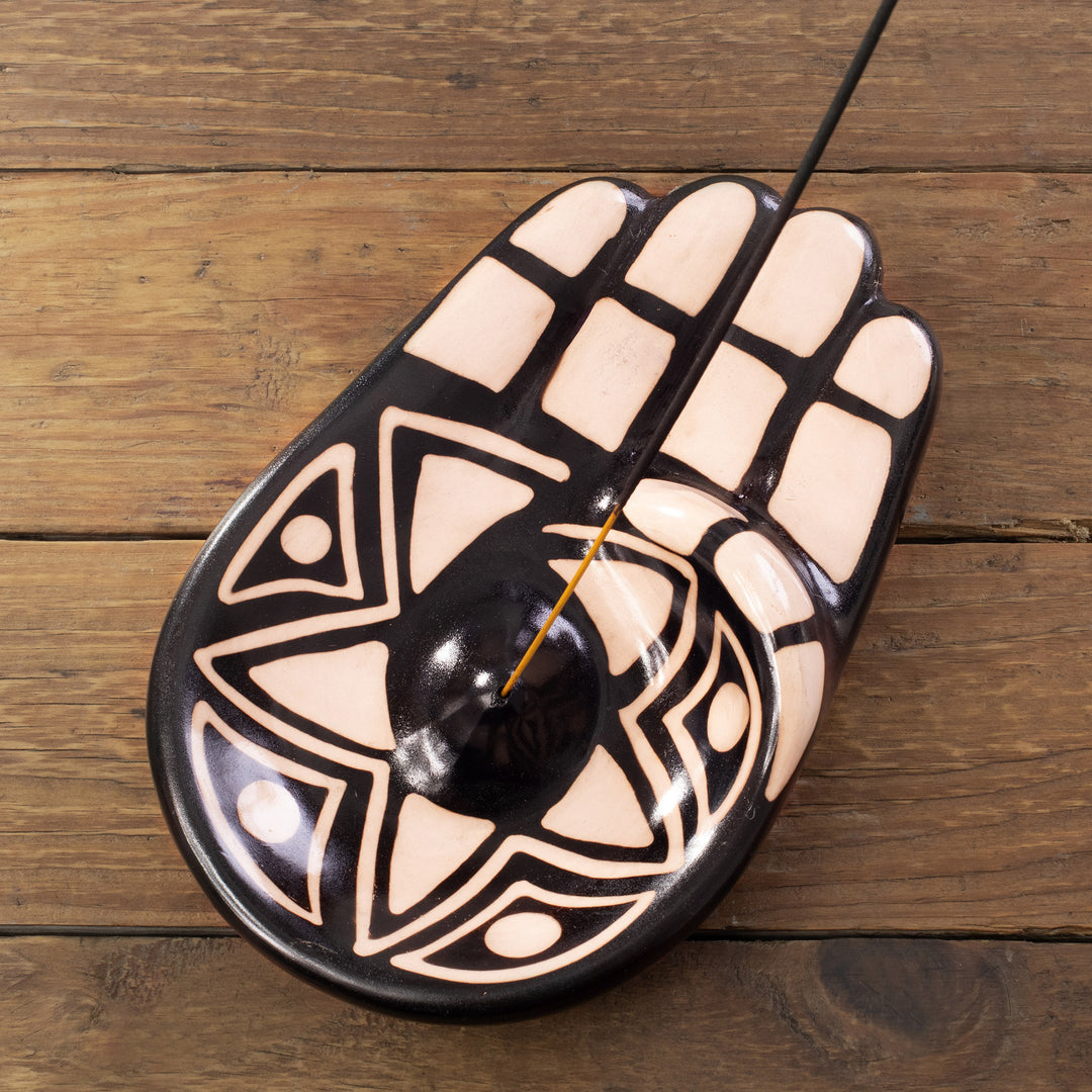 Black  White Hamsa