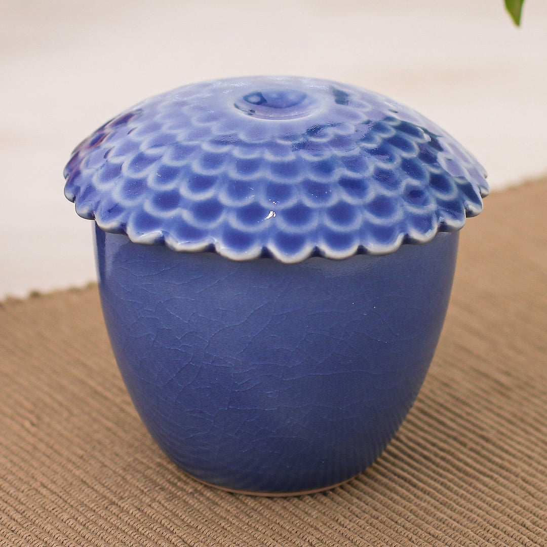 Sunflower in Blue