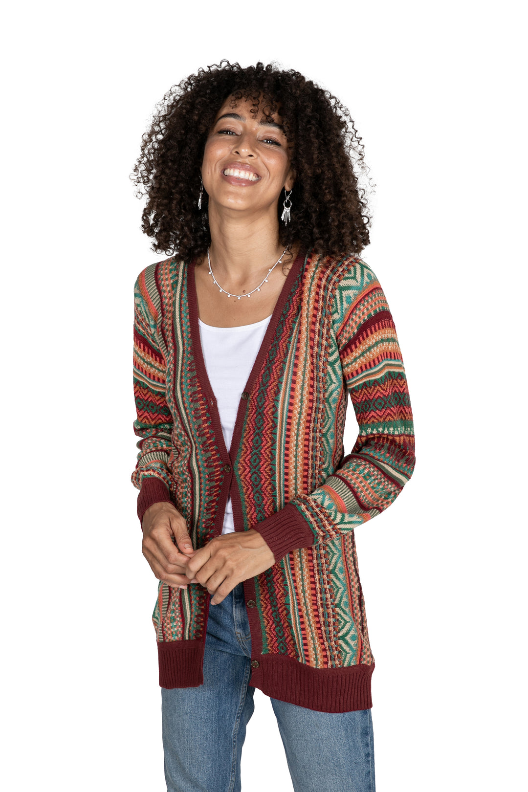 ZigZag Threads in Red