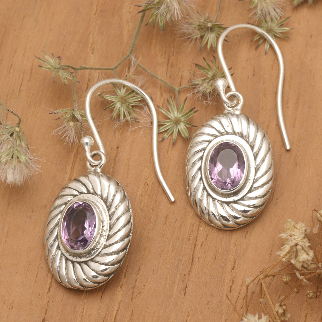 Spiral Purple Water
