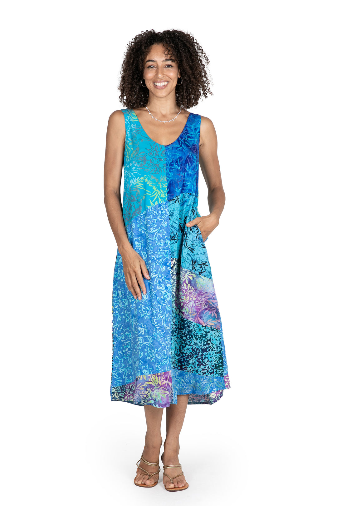 Blue Patchwork Dreams