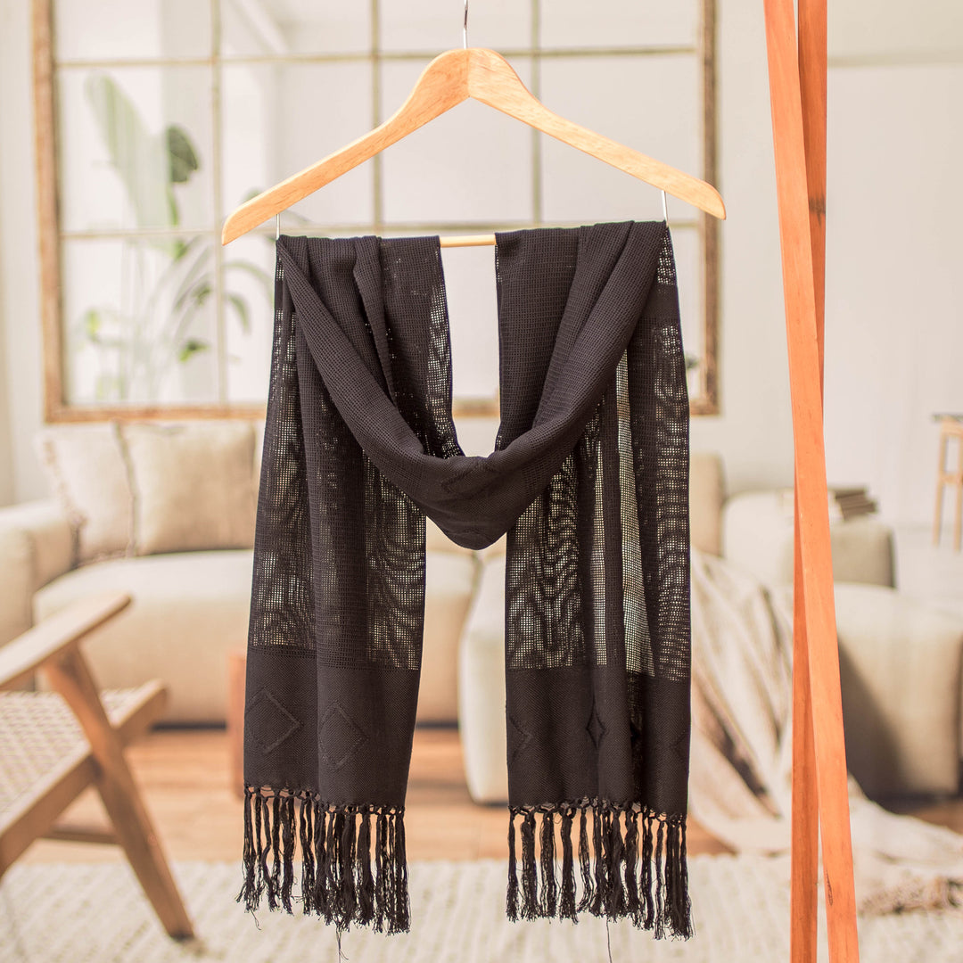 Black Geometric Charm