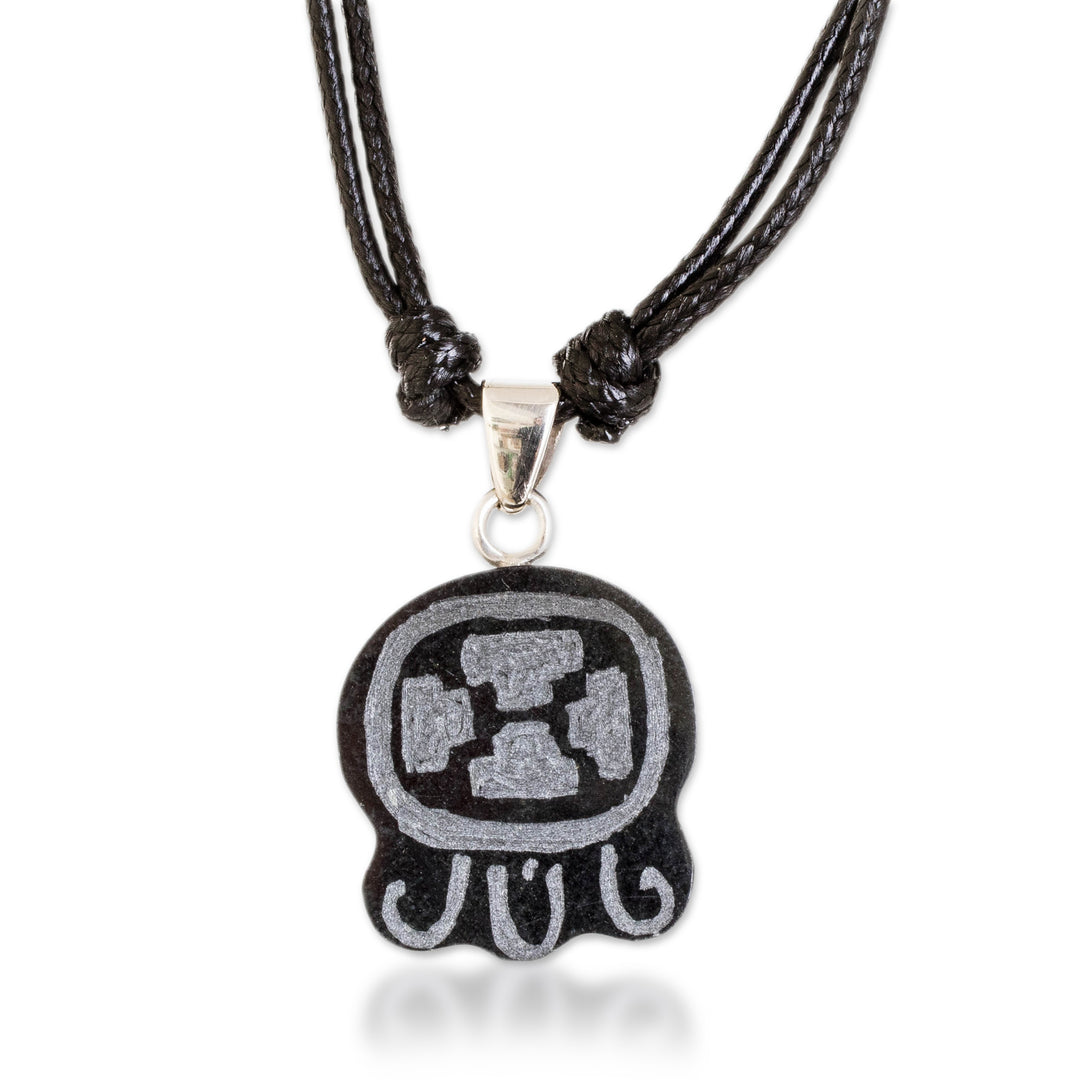 Mayan Healing Nahual-Themed Jade Pendant Necklace - Mayan Healing
