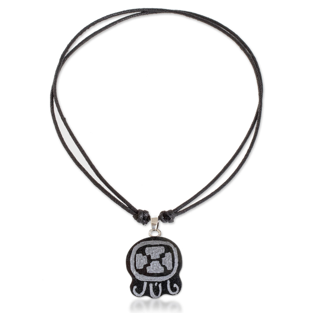 Mayan Healing Nahual-Themed Jade Pendant Necklace - Mayan Healing