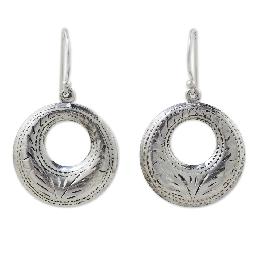 Sterling silver dangle earrings - Summer Breeze