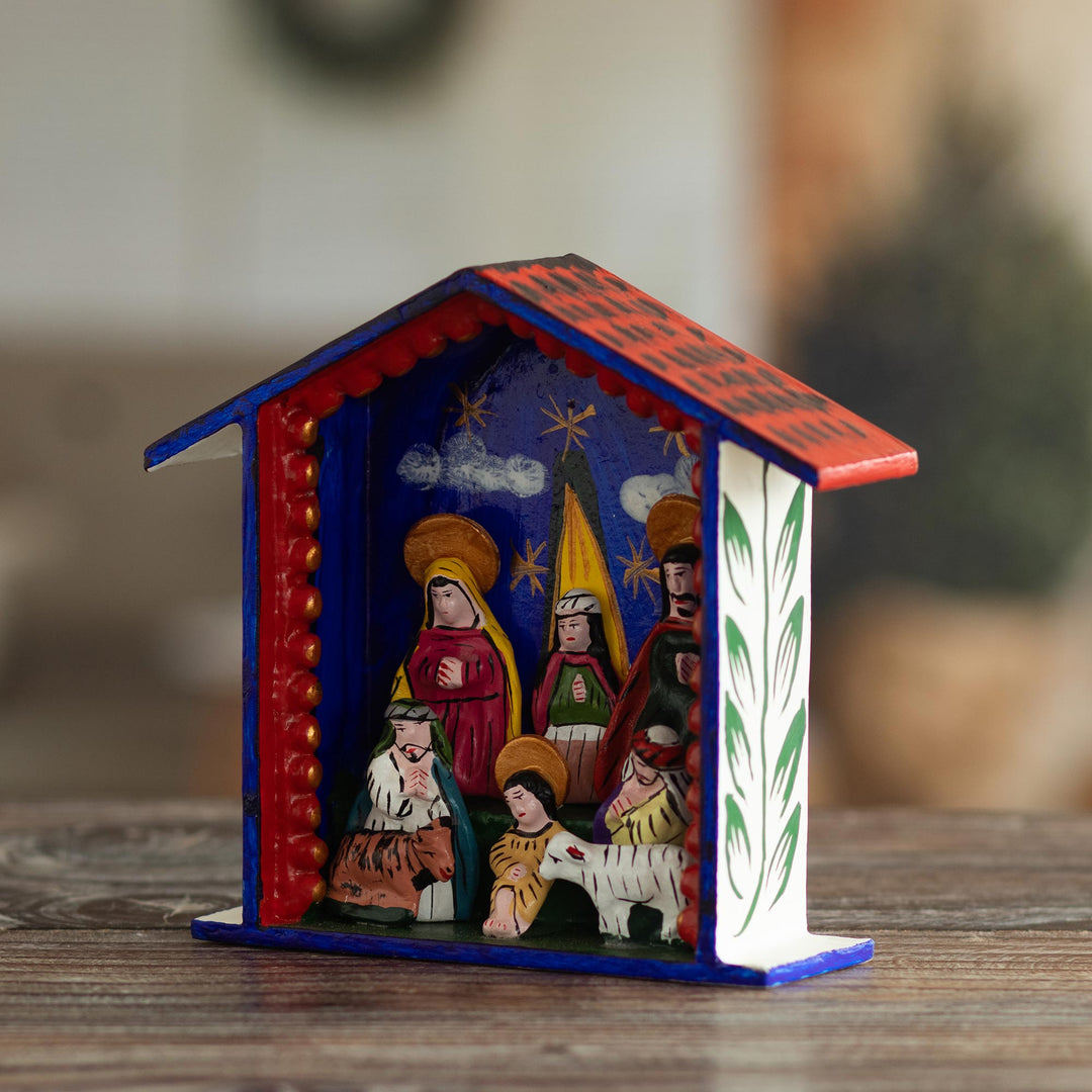 Nativity scene - Blessed Are Those Who Come
