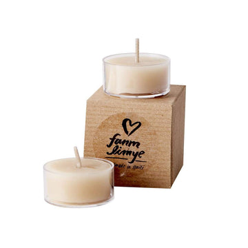 Soy & Beeswax Tea Light Candle - Set of 2