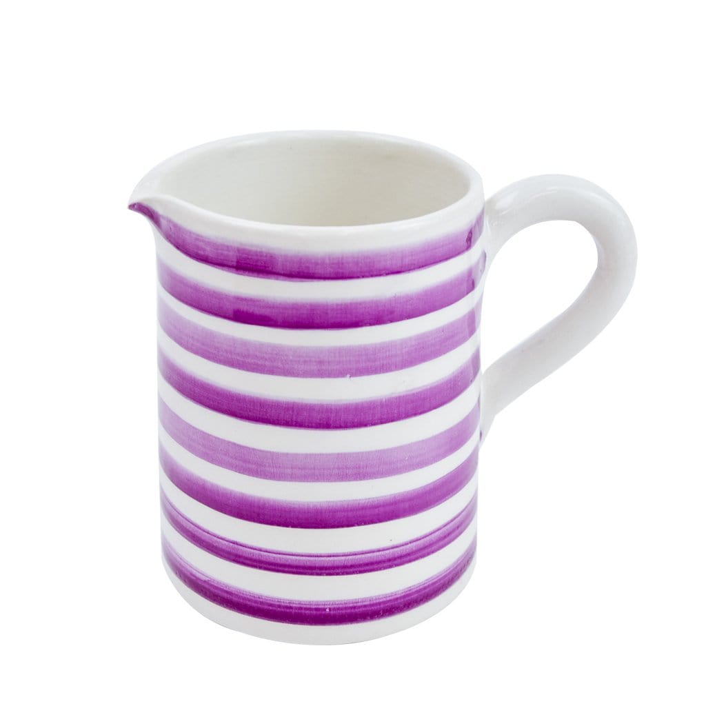 Creamer - Striped Mauve