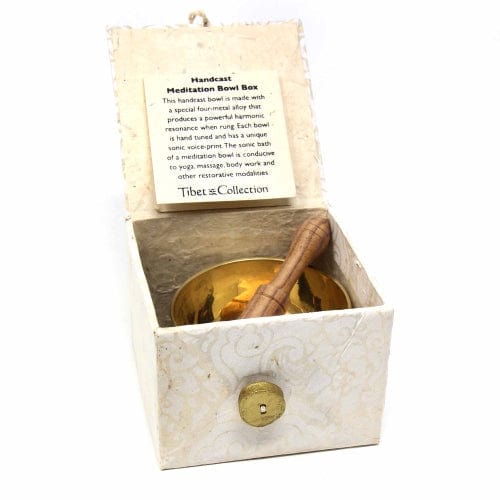 Meditation Bowl Box 3'' Flower Of Life