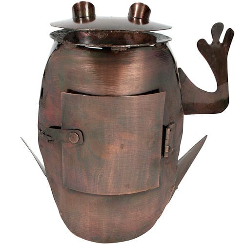 Recycled Metal Frog Luminary