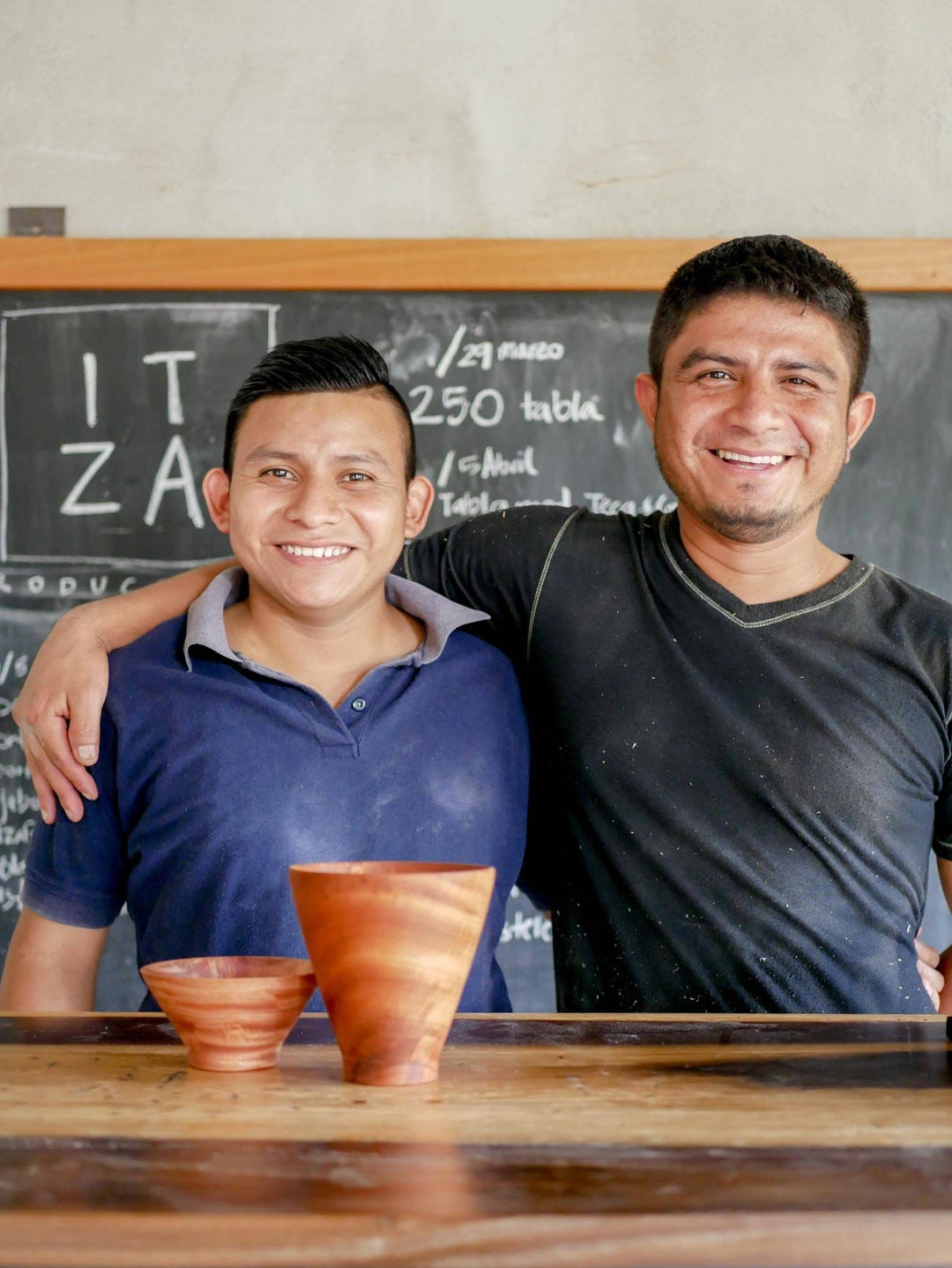 Graduated Size Wood Serving Trays - Set of 3 - At Your Service