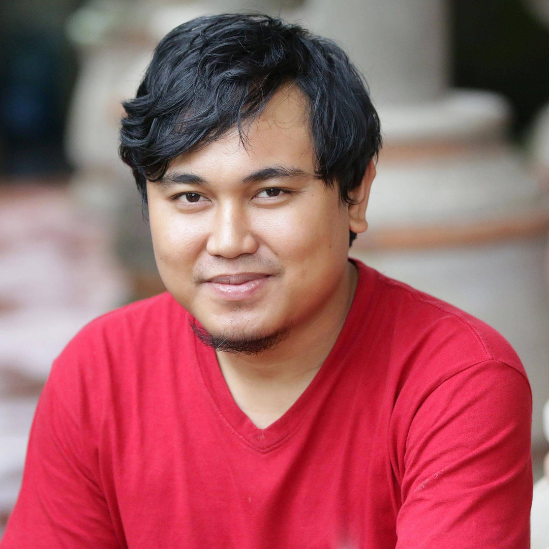 Handmade Natural Teak Wood Plates (14 Ine, Pair) - Natural Appetite